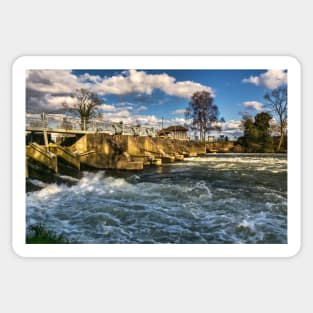 Day's Weir at Little Wittenham Sticker